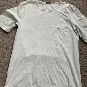 EUC Denham Light Green Men's T-Shirt with Pocket